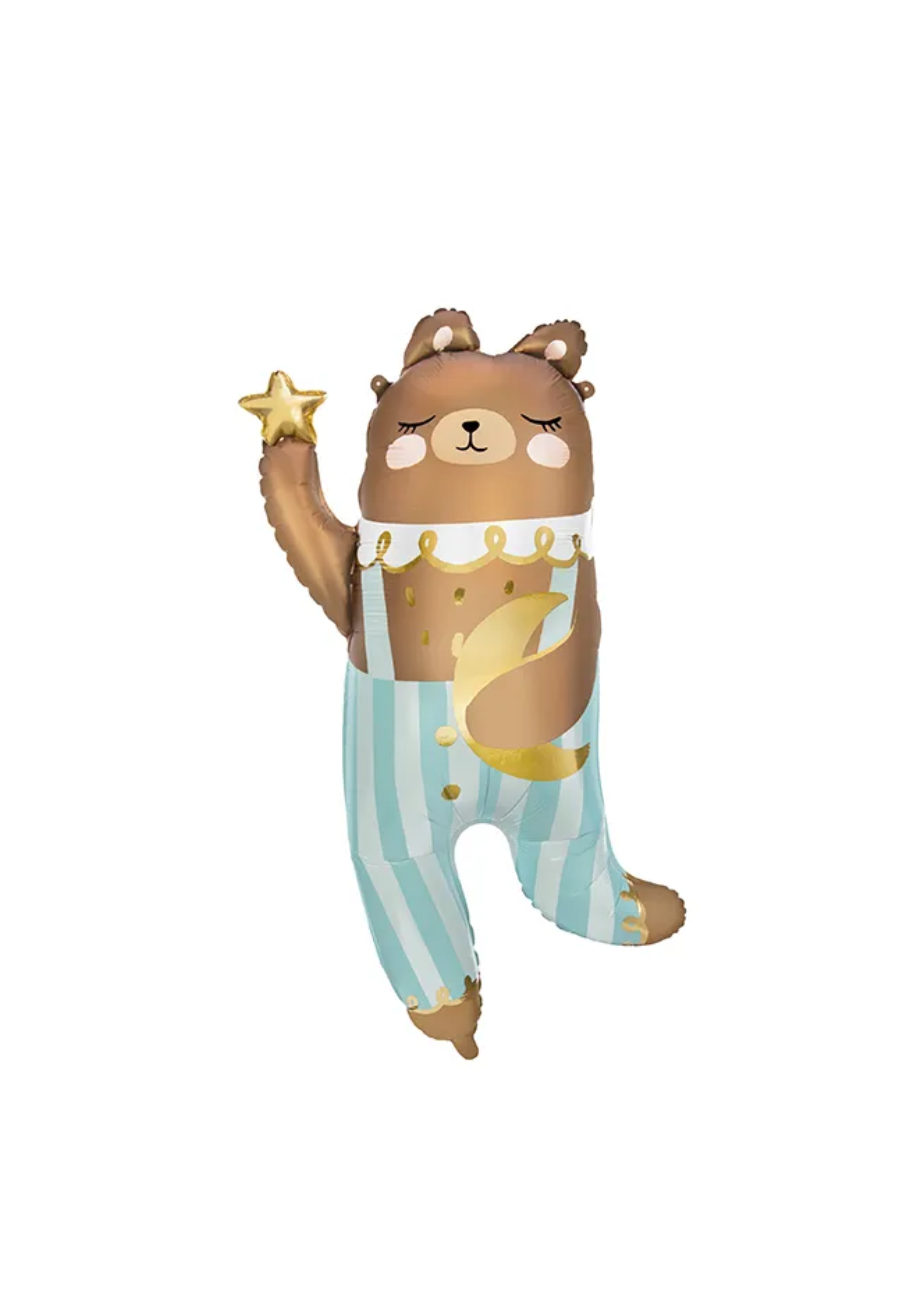 Foil balloon "Little Bear with a Star"