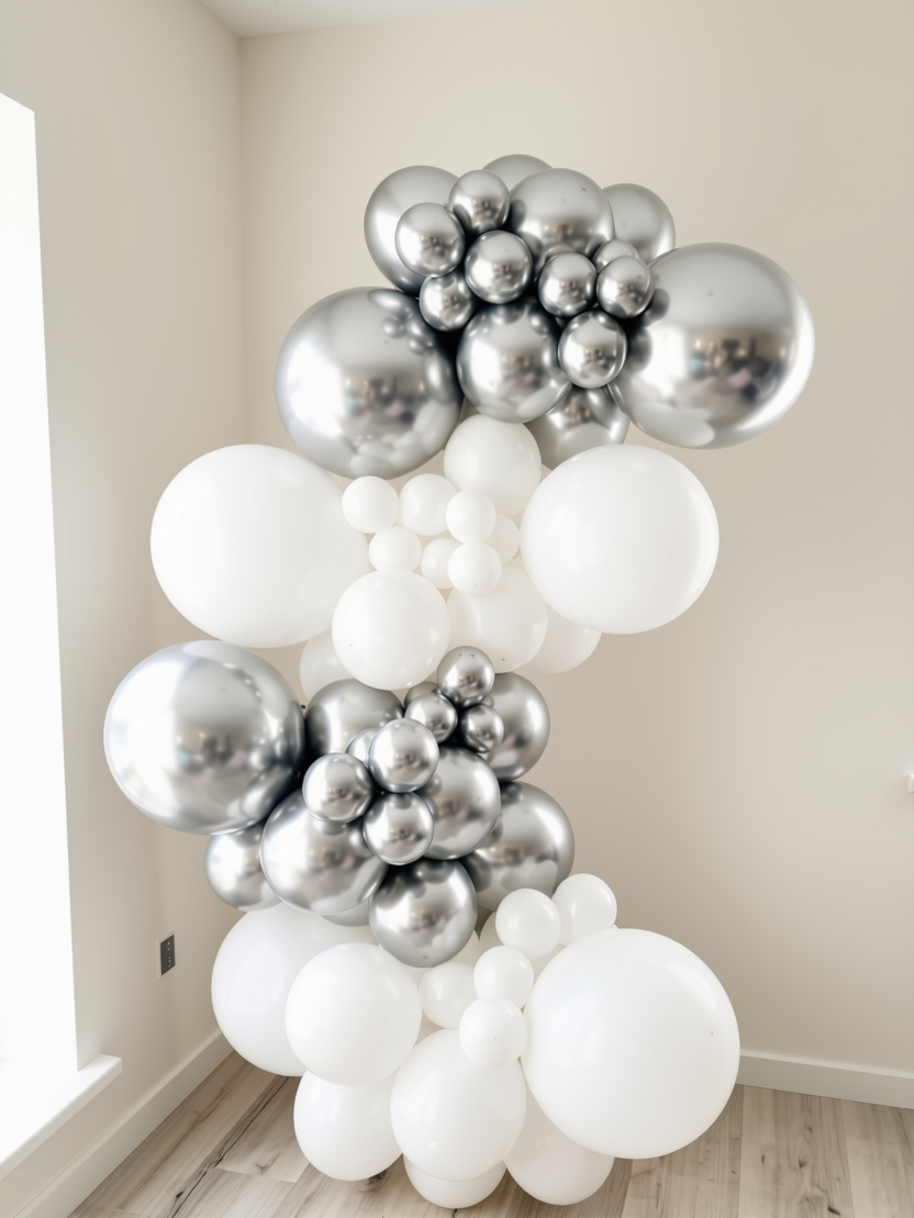 Small set "Silver Moon"