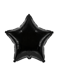 Foil Balloon Star, black