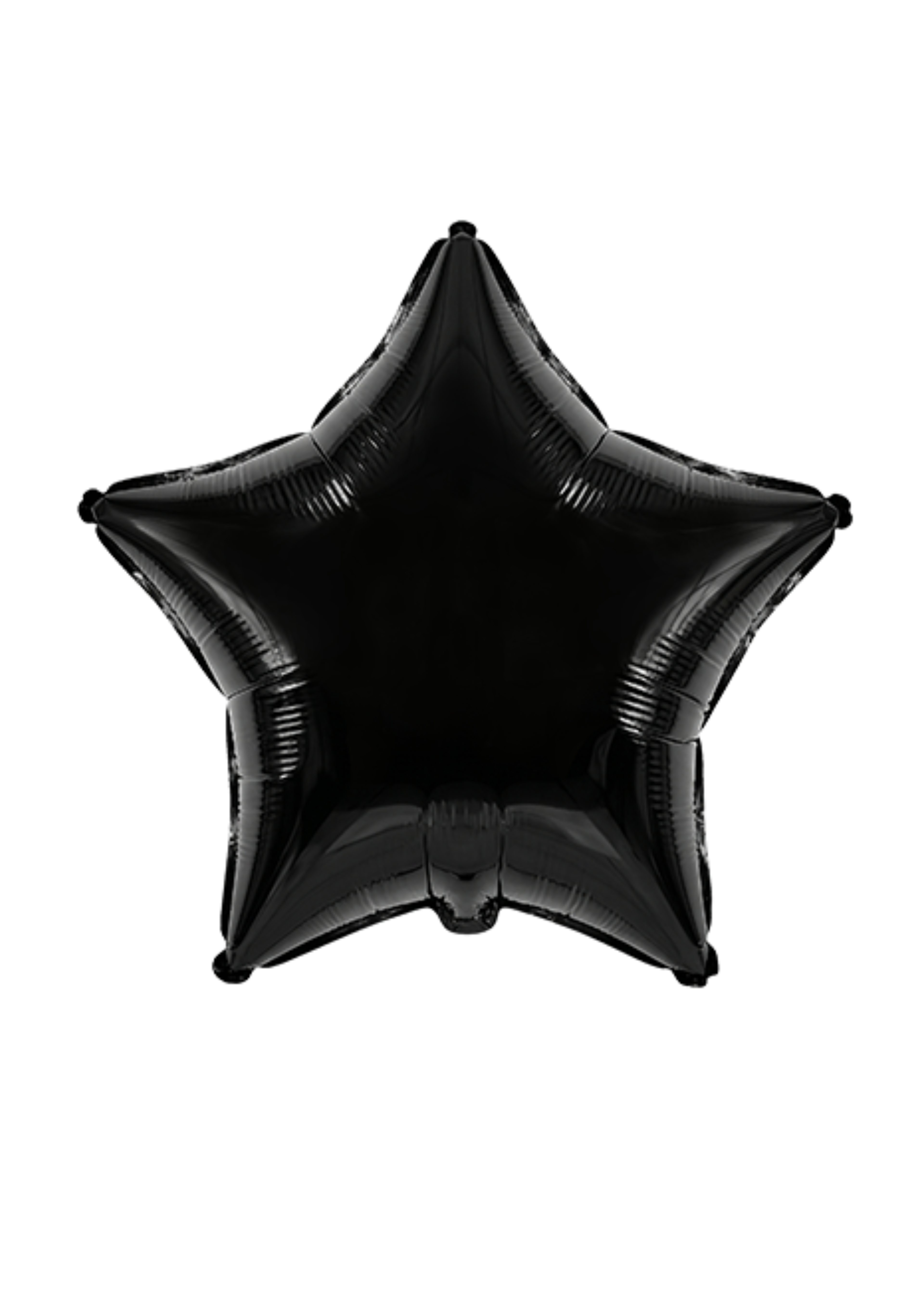 Foil Balloon Star, black