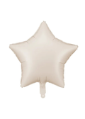 Foil Balloon Star, beige