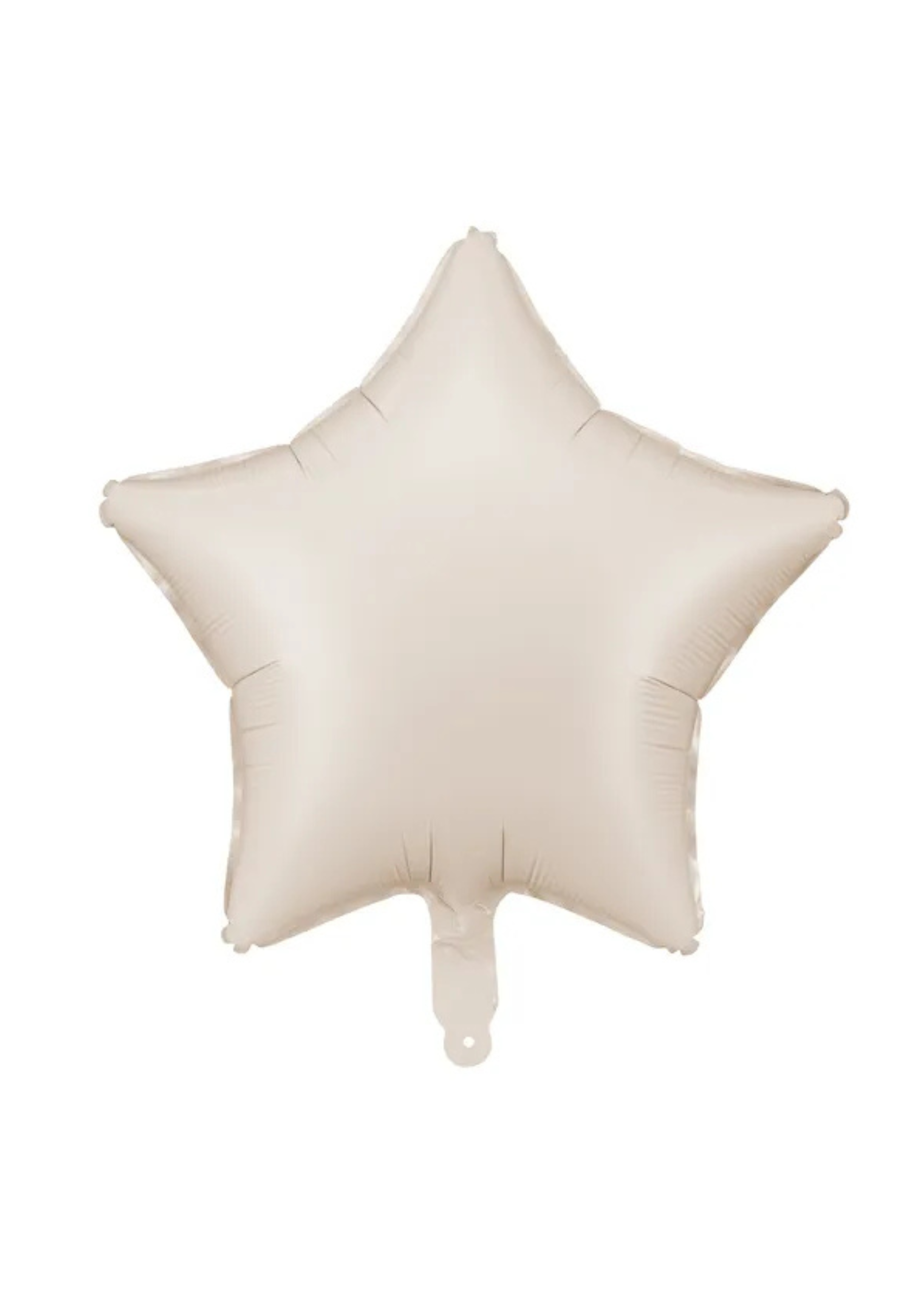 Foil Balloon Star, beige