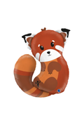 Foil Balloon "Red Panda"