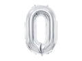 Foil Number Balloon “1” Silver