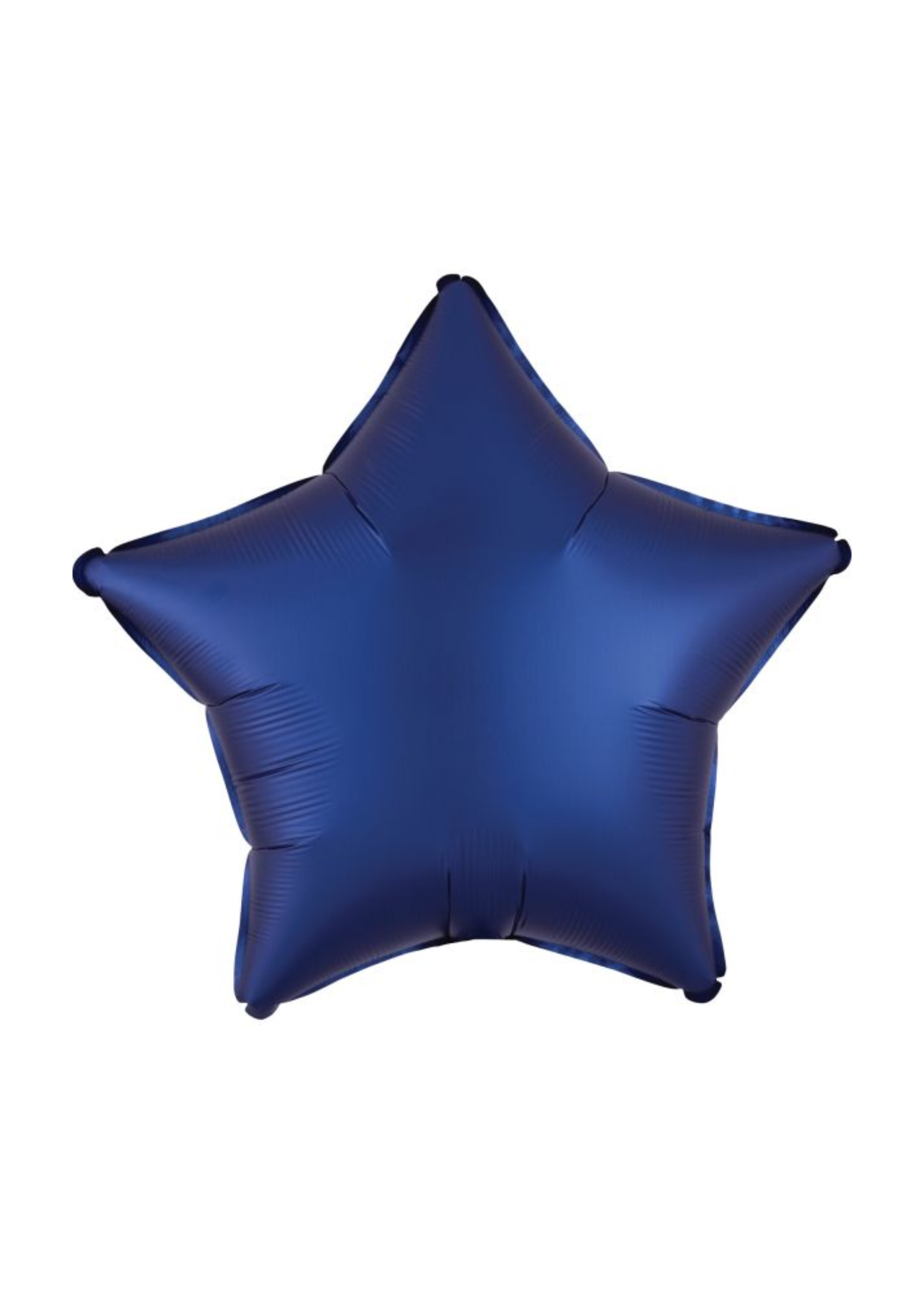 Foil Balloon Star, Navy Blue Silk Lustre