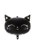 Foil balloon "Cat - Black"
